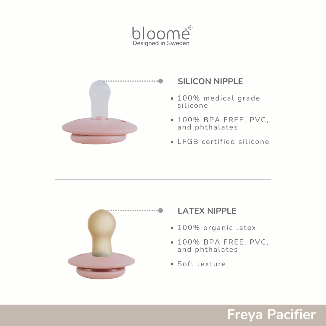 Freya Organic Latex Rubber Silicone Pacifier