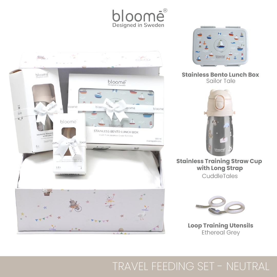 Bloome Travel Feeding Set Bundle