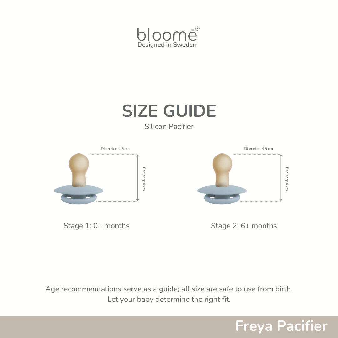 Freya Organic Latex Rubber Silicone Pacifier