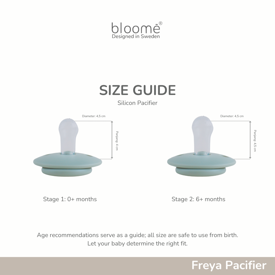 Freya Organic Latex Rubber Silicone Pacifier