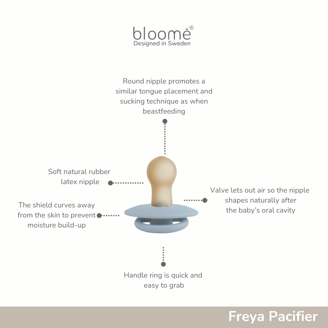 Freya Organic Latex Rubber Silicone Pacifier