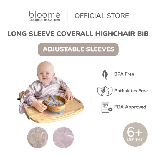 Coverall Bib High Chair For Baby Toddler And Kids