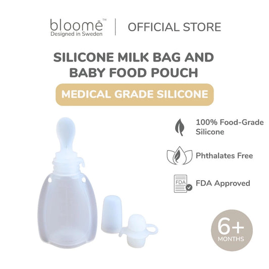 Silicone Milk Bag And Baby Food Pouch