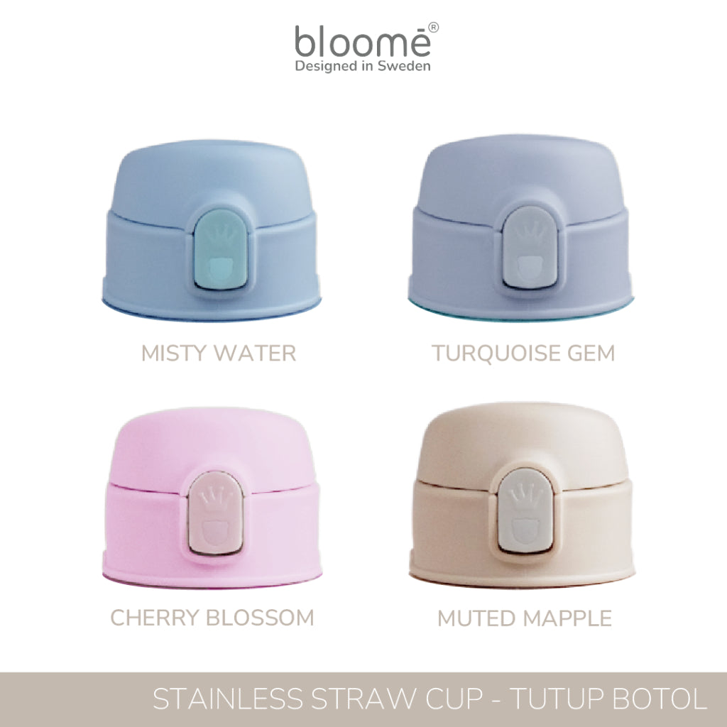 BLOOME – Stainless Steel Straw Cup Parts | Aksesories Botol Minum Anak Bayi