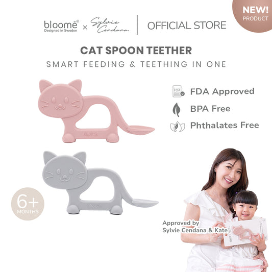BLOOME X SYLVIE CENDANA Cat Spoon Teether