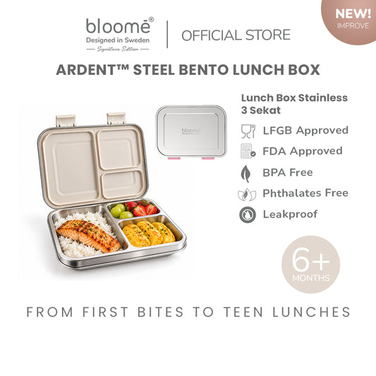 Ardent Steel Bento Lunch Box