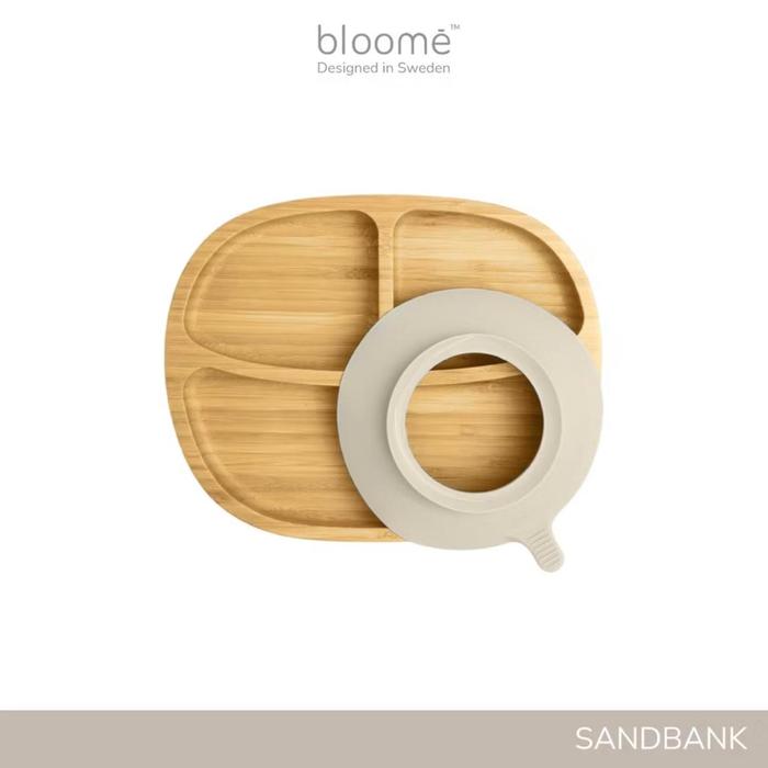 Classic Bamboo Suction Plate