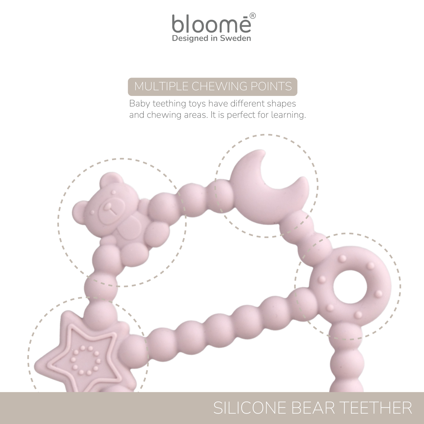 Silicone Bear Teether