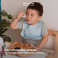 BLOOME Loop Training Utensils - Stage 2 2 Piece Cutlery Set for Baby Free Case | Sendok Garpu Bayi Anak BLW Gratis Kotak Premium MPASI