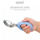 BLOOME Loop Training Utensils - Stage 2 2 Piece Cutlery Set for Baby Free Case | Sendok Garpu Bayi Anak BLW Gratis Kotak Premium MPASI