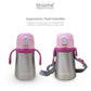 Bloome Stainless Steel Straw Cup – Leak-Proof & Insulated