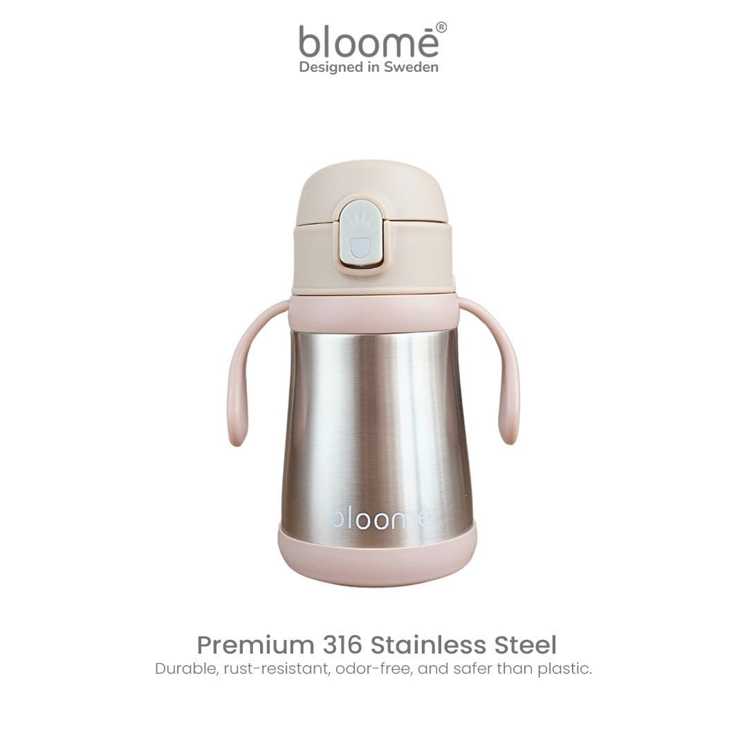Bloome Stainless Steel Straw Cup – Leak-Proof & Insulated