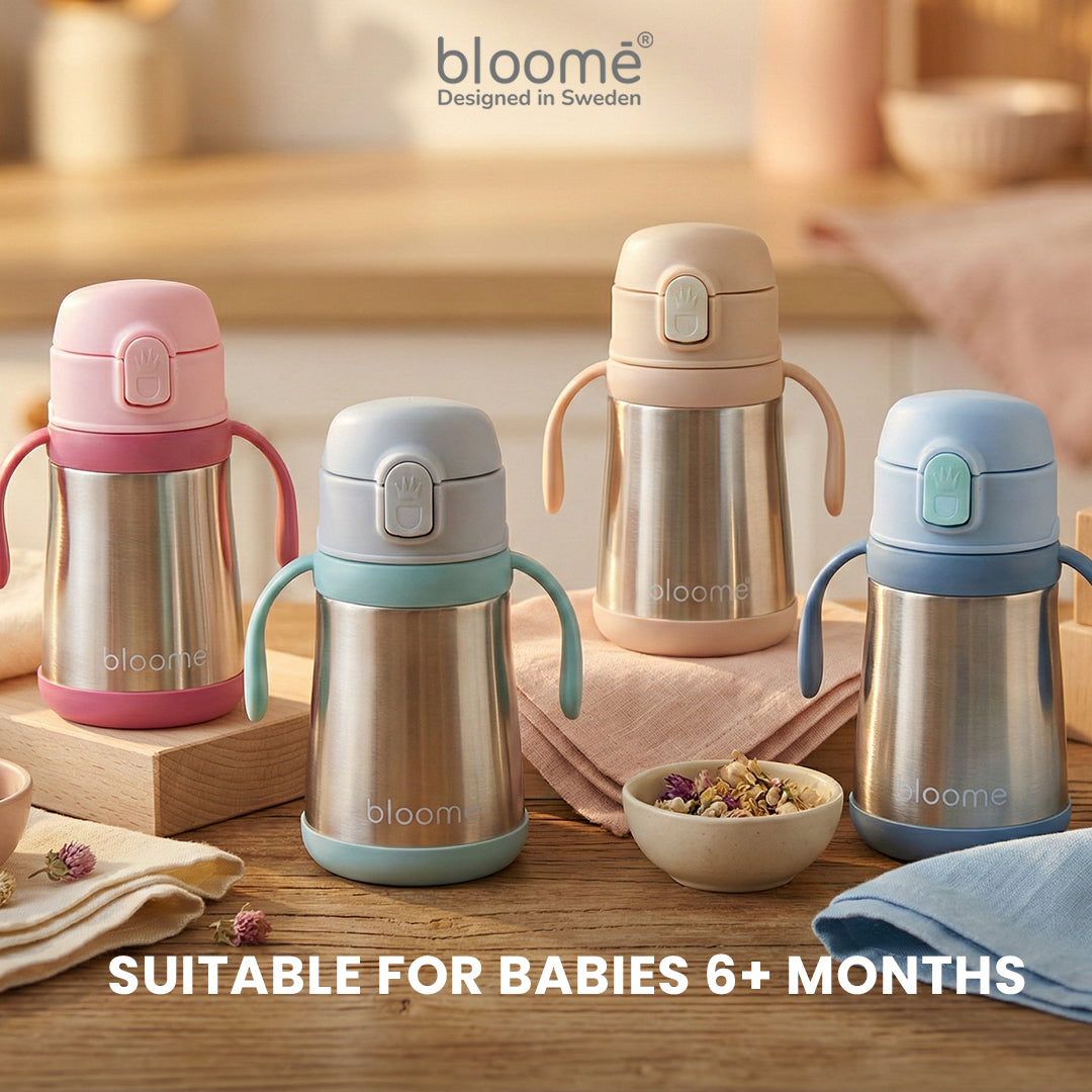 Bloome Stainless Steel Straw Cup – Leak-Proof & Insulated