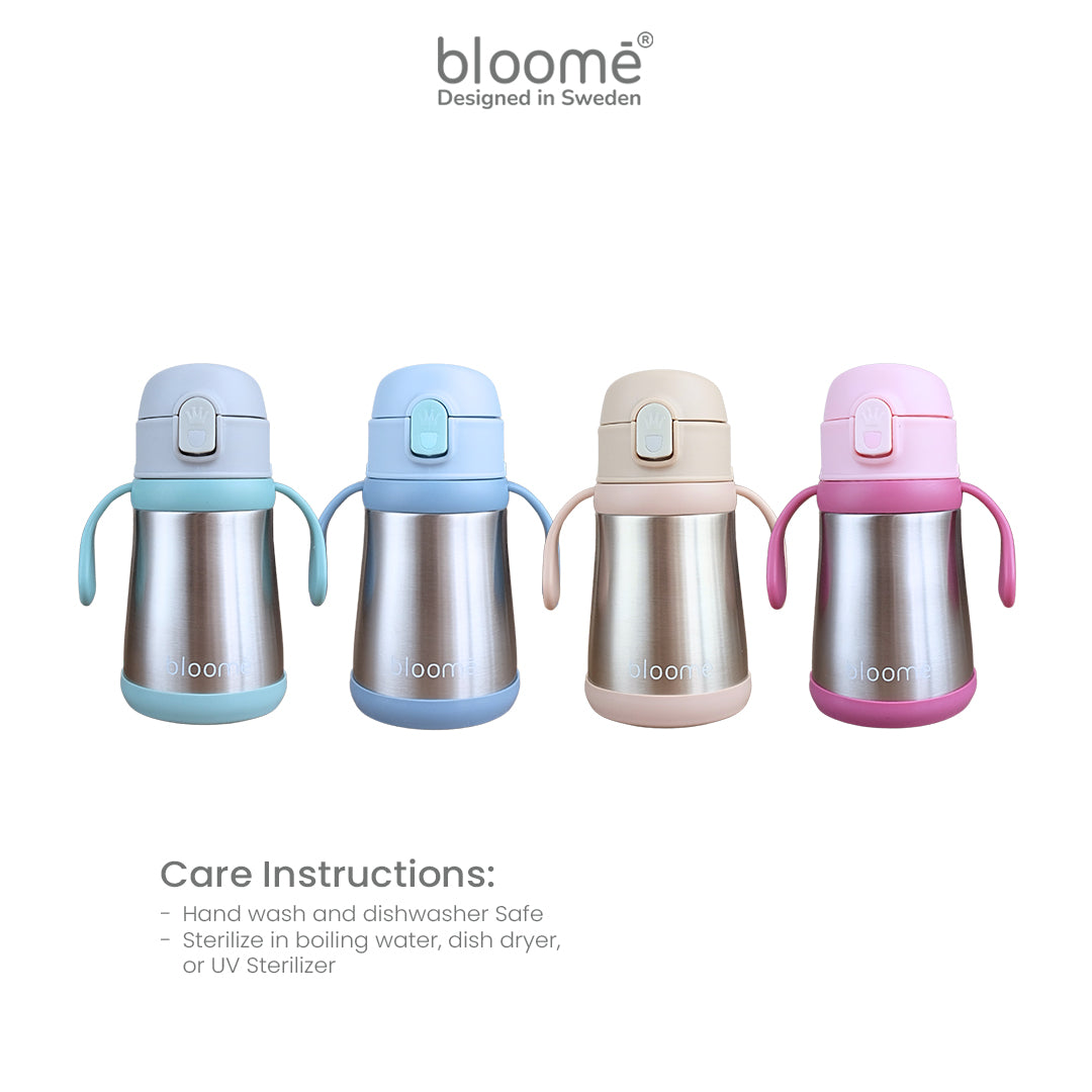 Bloome Stainless Steel Straw Cup – Leak-Proof & Insulated