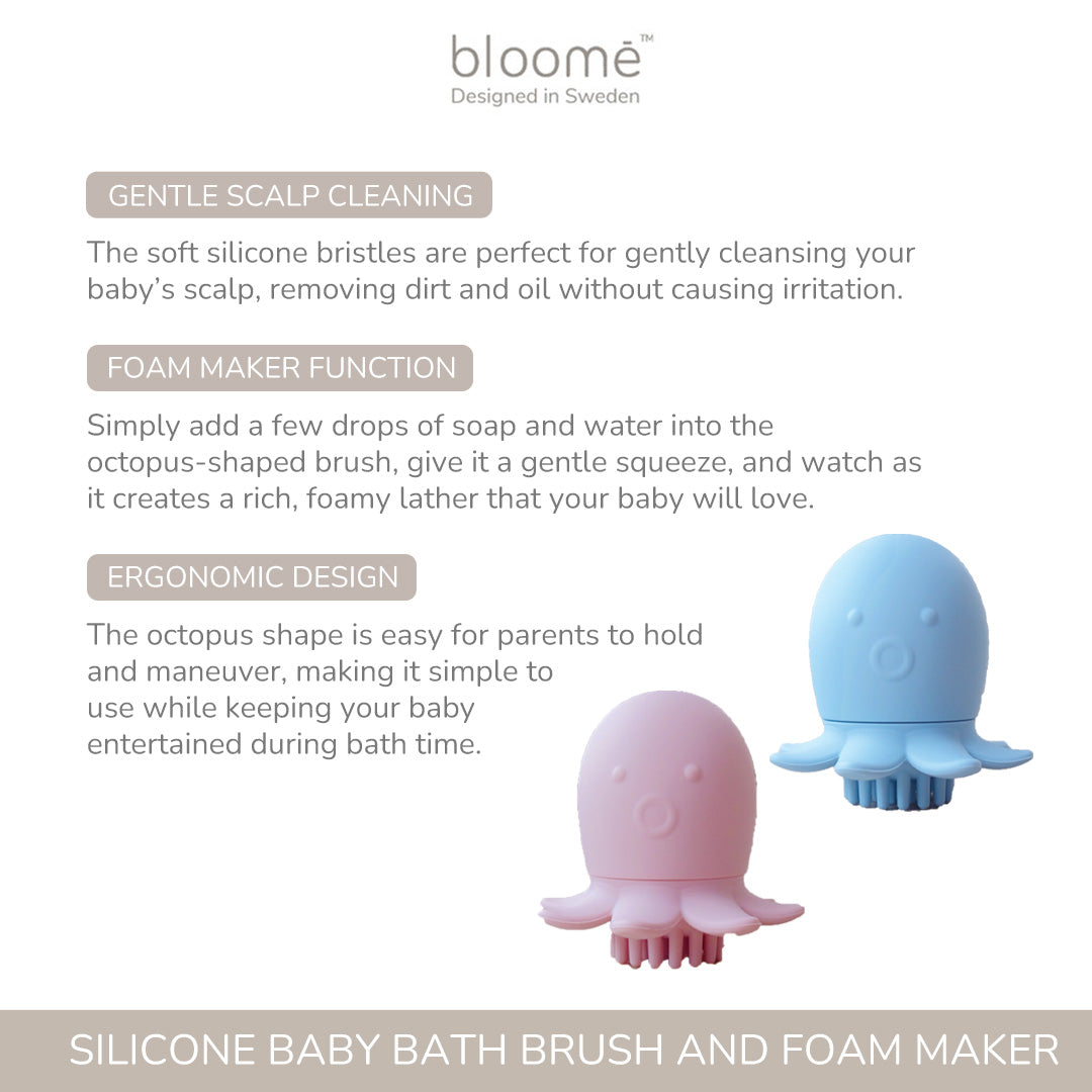 Baby Bath Brush and Foam Maker