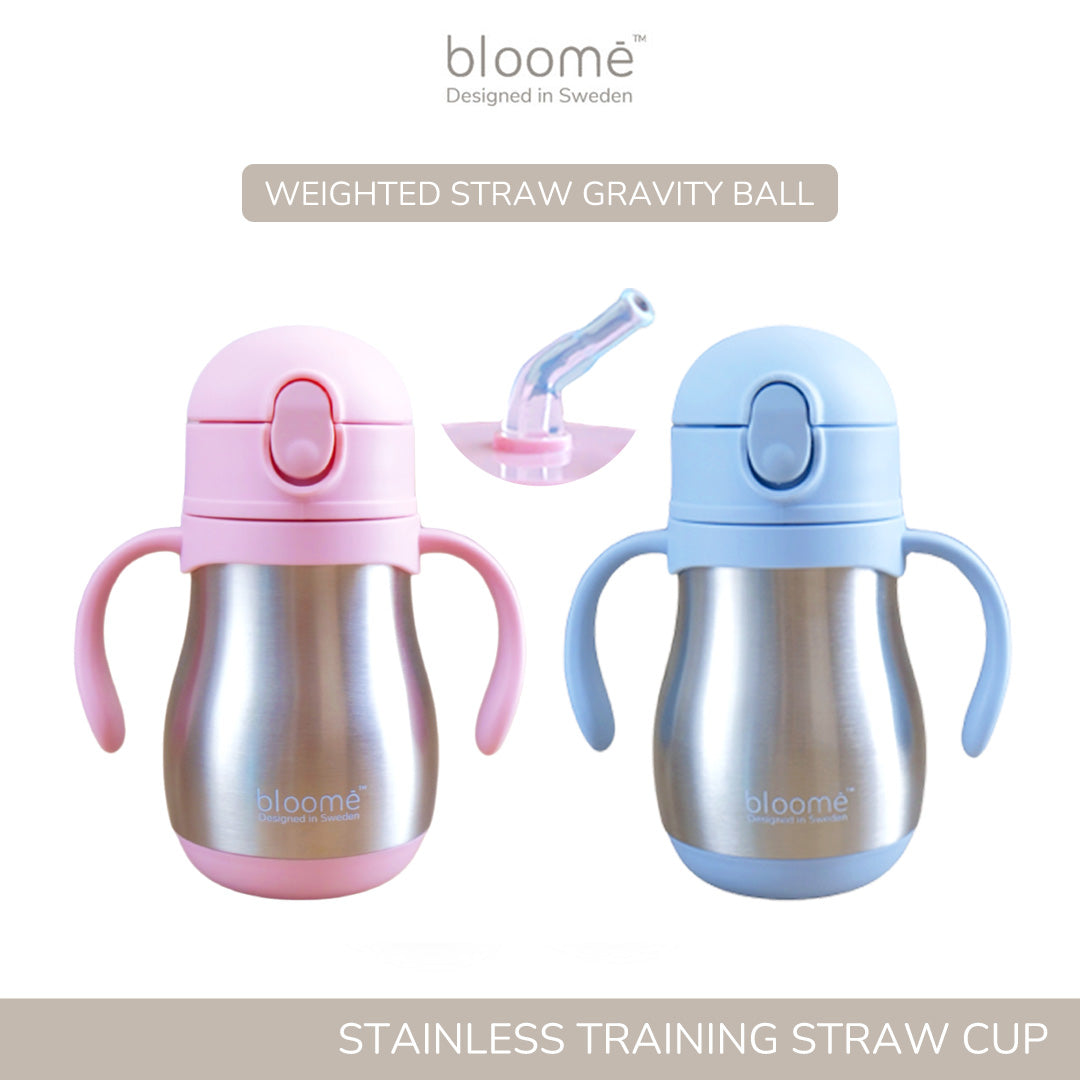 Stainless Training Straw Cup Baby