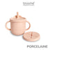 BLOOME – 4-in-1 Silicone Cup For Baby Toddler And Kids | Gelas Silikon Bayi Sedotan Snack Sippy Straw Cup Multifungsi Premium