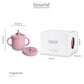 BLOOME – 4-in-1 Silicone Cup For Baby Toddler And Kids | Gelas Silikon Bayi Sedotan Snack Sippy Straw Cup Multifungsi Premium