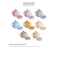 BLOOME – 4-in-1 Silicone Cup For Baby Toddler And Kids | Gelas Silikon Bayi Sedotan Snack Sippy Straw Cup Multifungsi Premium