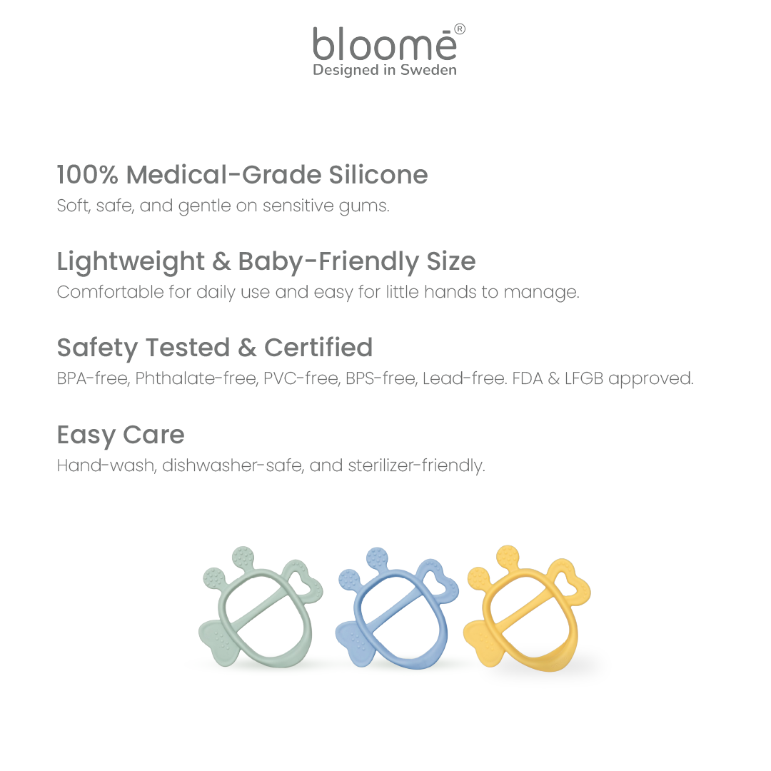 Silicone Bee Teether