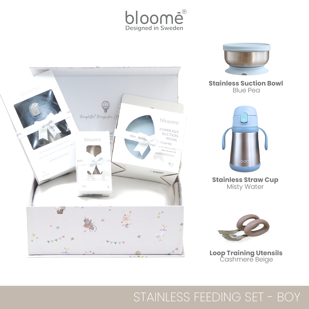 Bloome Stainless Set Feeding Bundle
