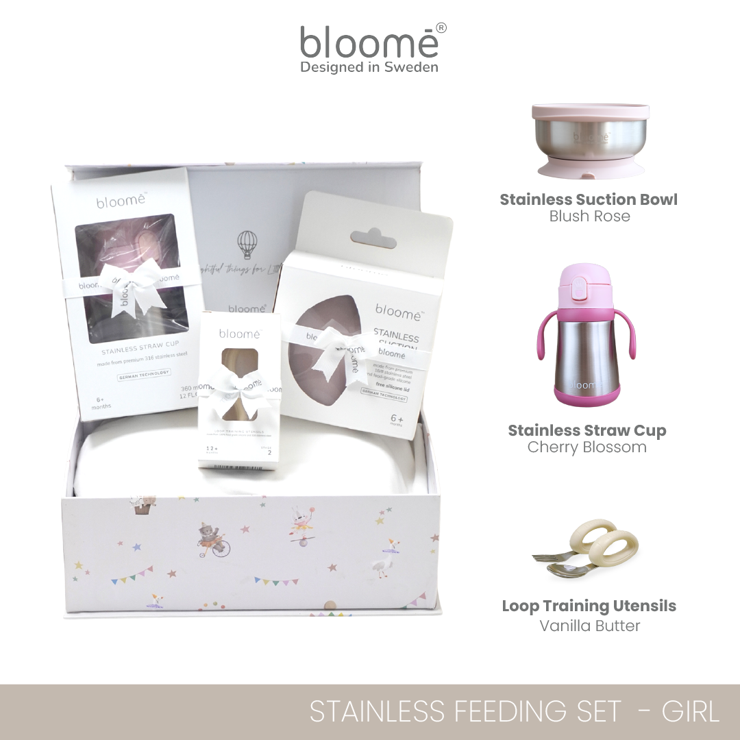 Bloome Stainless Set Feeding Bundle
