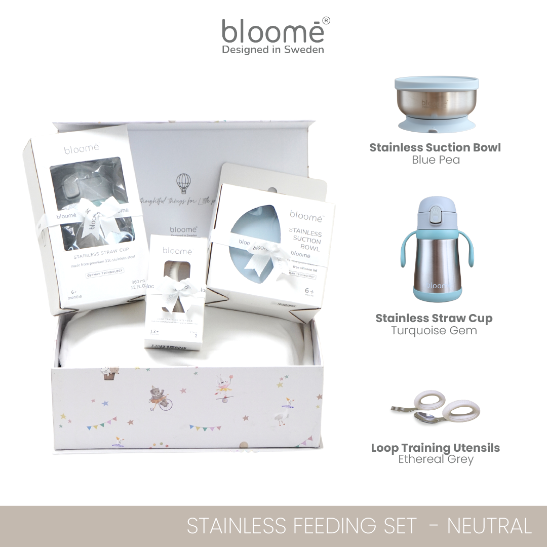 Bloome Stainless Set Feeding Bundle