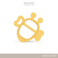 Silicone Bee Teether