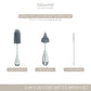 3-in-1 Silicone Bottle Brush Set