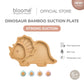 Dinosaur Bamboo Suction Plate