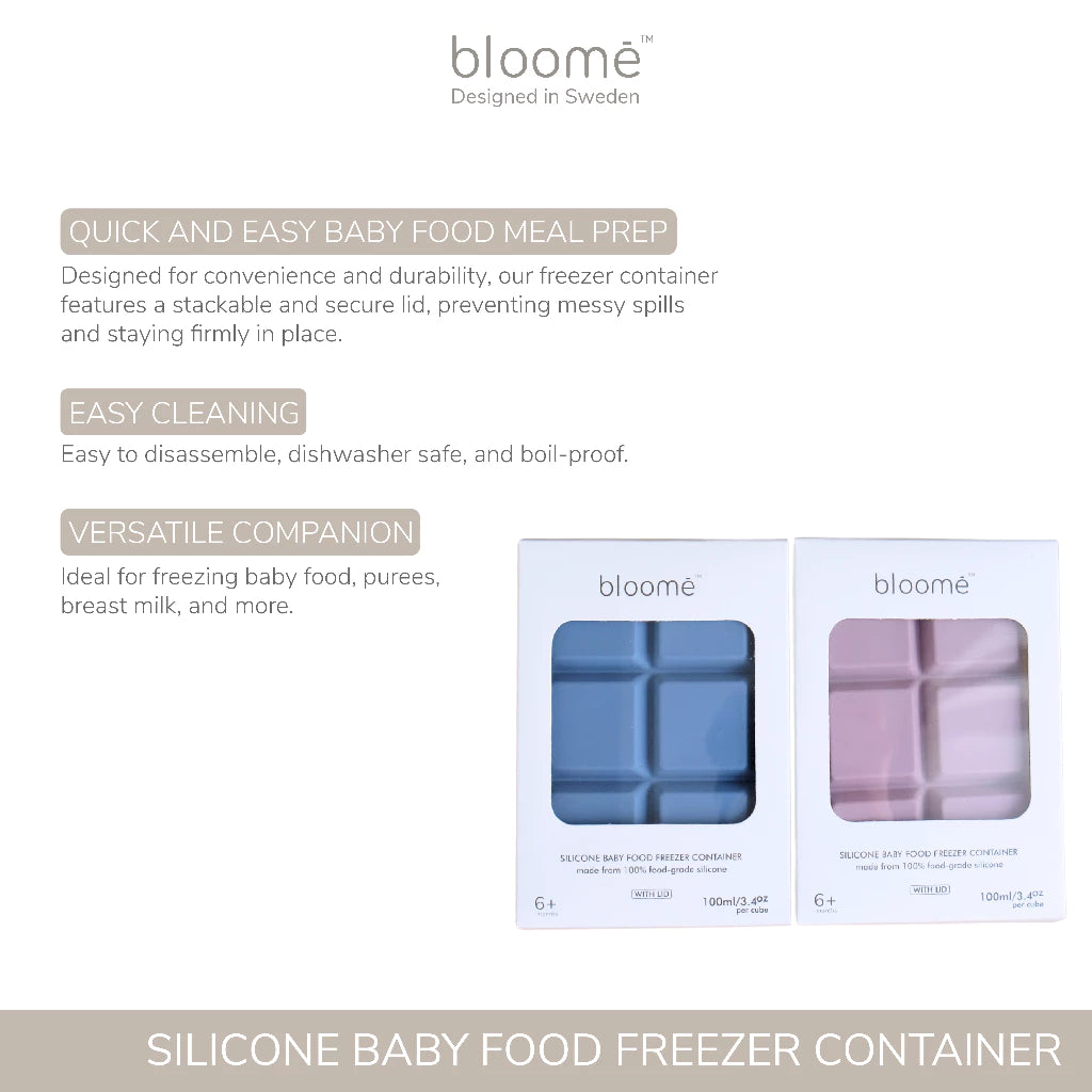 Silicone Baby Food Freezer Container