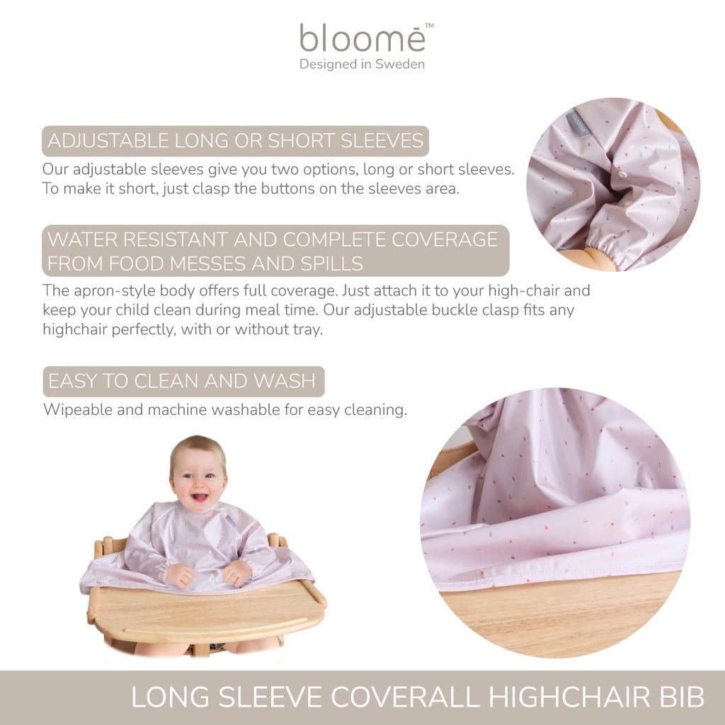 Coverall Bib High Chair For Baby Toddler And Kids
