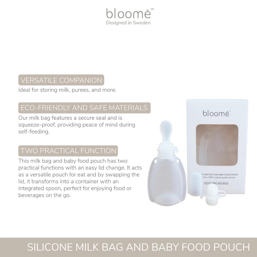 Silicone Milk Bag And Baby Food Pouch
