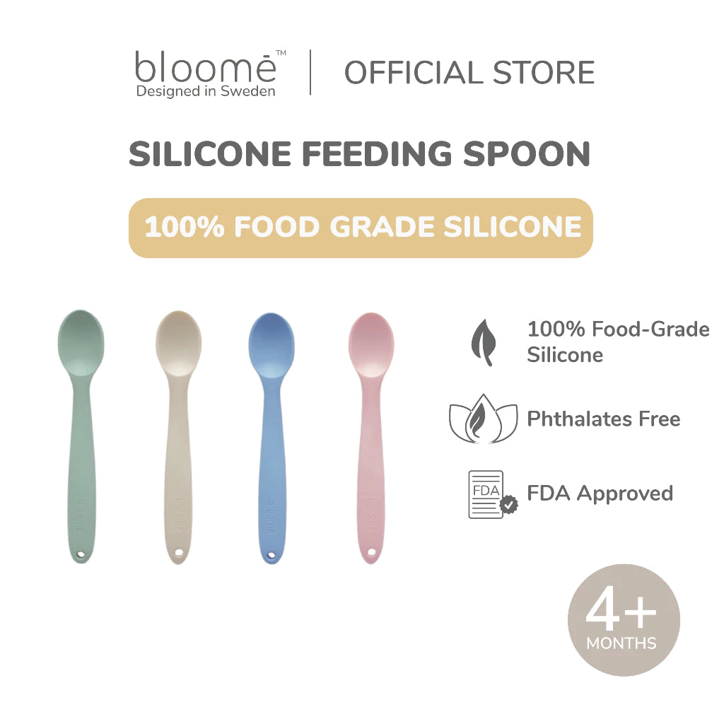 Silicone Baby Feeding Spoon