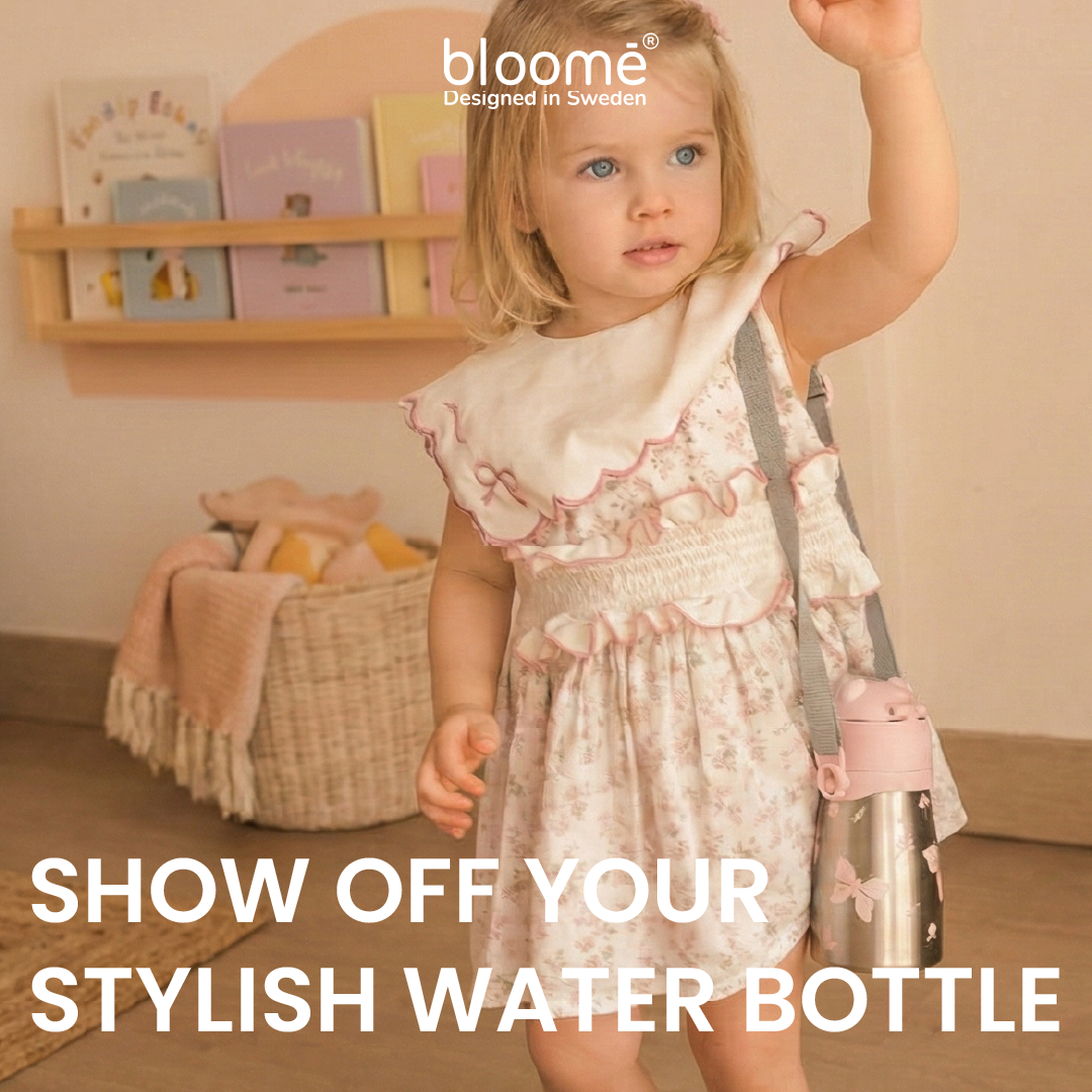 Stainless Training Straw Cup Long Strap