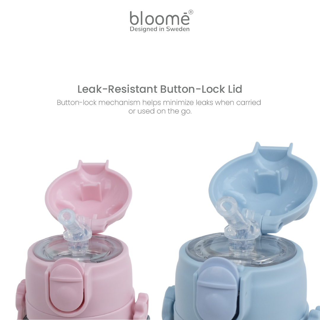 Stainless Training Straw Cup Long Strap