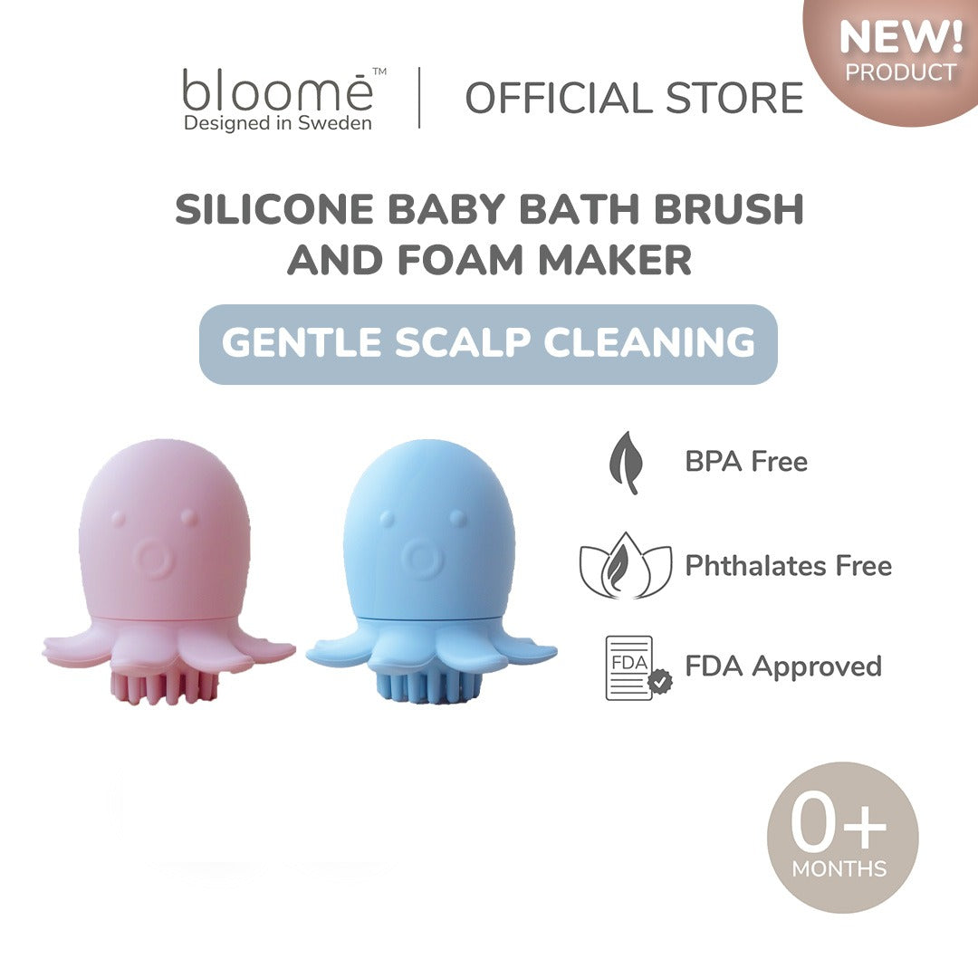 Baby Bath Brush and Foam Maker