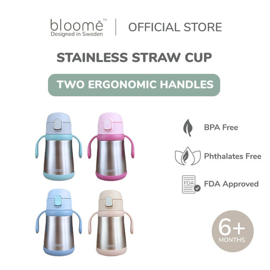 Bloome Stainless Steel Straw Cup – Leak-Proof & Insulated