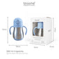 BLOOME – Stainless Training Straw Cup Baby | Premium 304 Thermos Insulated Botol Minum Anak Bayi Sedotan Weighted Gravity Ball