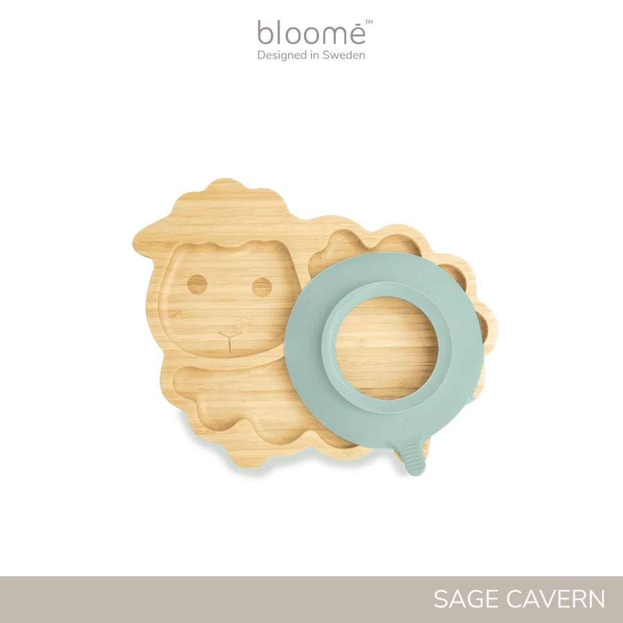 Sheep Bamboo Suction Plate