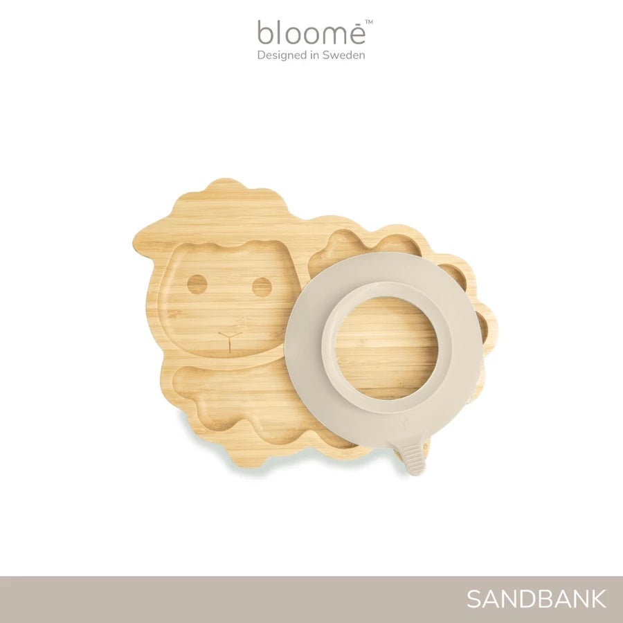 Sheep Bamboo Suction Plate
