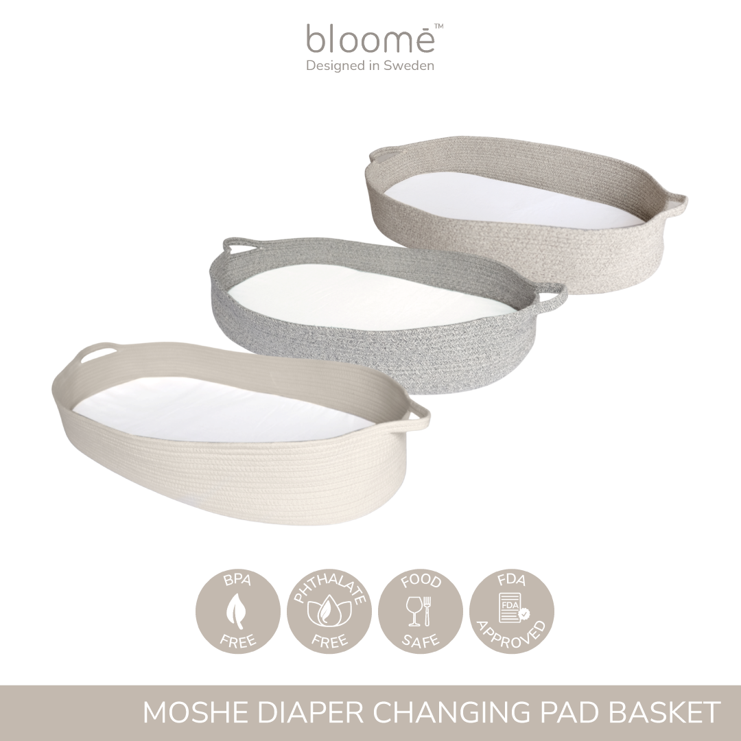 Moshe Diaper Changing Pad Basket