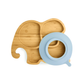 Elephant Bamboo Suction Plate