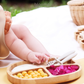 Classic Bamboo Suction Plate