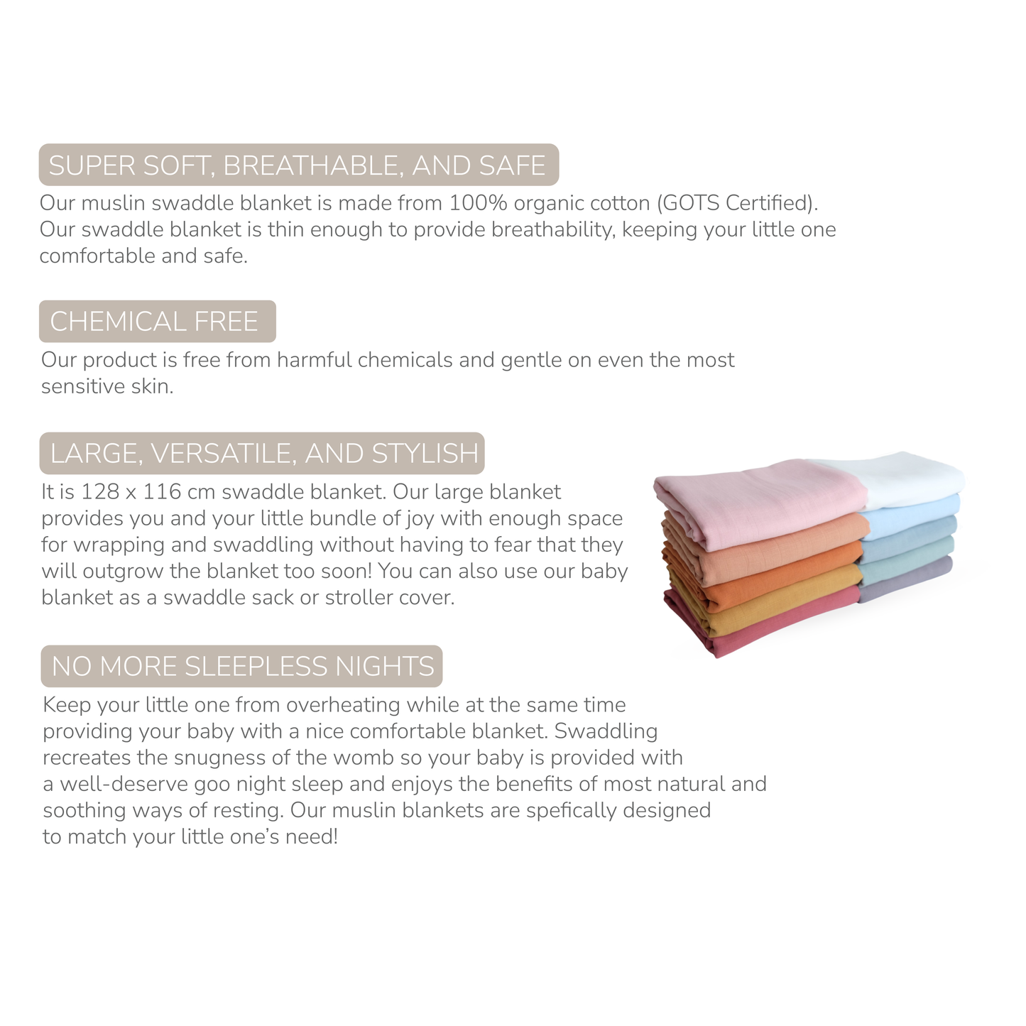 Muslin Swaddle Blanket