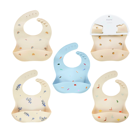 Printed Silicone Feeding Bib