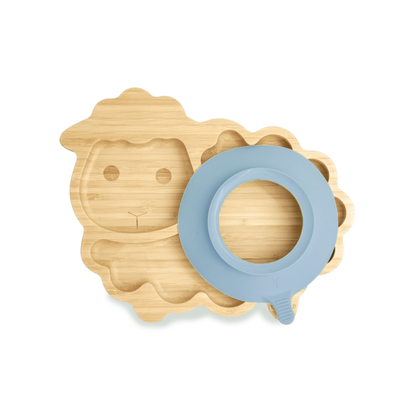 Sheep Bamboo Suction Plate